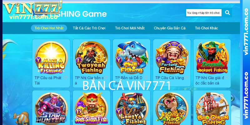 bắn cá vin7771