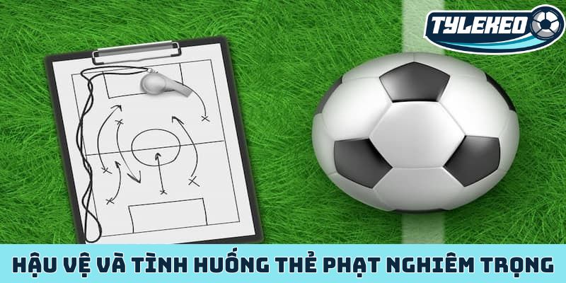 Kèo thẻ phạt - Khoảnh khắc sinh lời từ tâm lý cầu thủ 4 Hậu vệ và tình huống thẻ phạt nghiêm trọng
