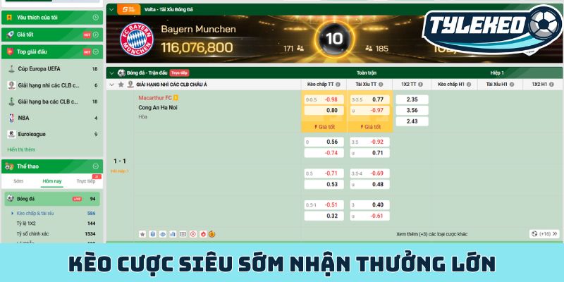 Zbet - Thương hiệu cá cược Mỹ Latinh mang lại tiêu chuẩn vàng 3 Kèo cược siêu sớm nhận thưởng lớn