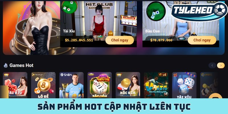 Vin88 - Điểm đến giải trí online đẳng cấp hàng đầu Châu Á 3 Sản phẩm hot cập nhật liên tục