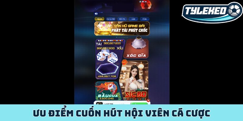 VIP79 - Cổng game giải trí trực tuyến uy tín huyền thoại 4 Ưu điểm cuốn hút hội viên cá cược